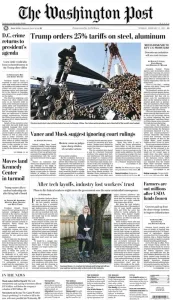 华盛顿邮报PDF免费下载 The Washington Post 2025年2月11日