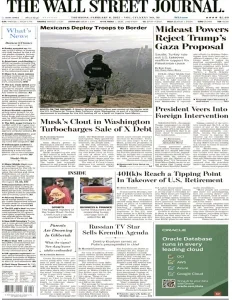 华尔街日报pdf免费下载 The Wall Street Journal 2025年2月6日