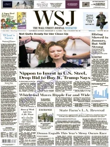 华尔街日报pdf免费下载 The Wall Street Journal 2025年2月8日