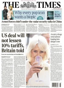 泰晤士报PDF免费下载 The Times PDF 2025年4月14日