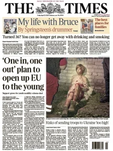 泰晤士报PDF免费下载 The Times PDF 2025年4月25日