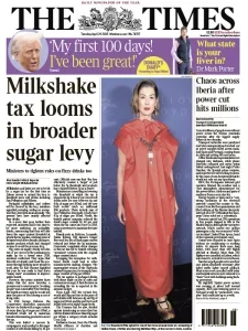 泰晤士报PDF免费下载 The Times PDF 2025年4月29日