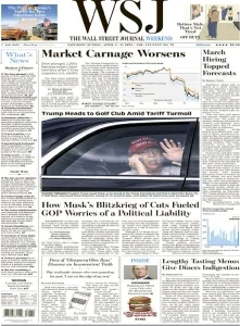 华尔街日报pdf免费下载 The Wall Street Journal 2025年4月5日