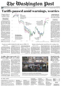 华盛顿邮报PDF免费下载 The Washington Post 2025年4月10日