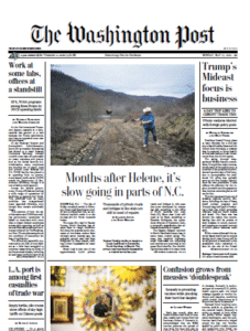 华盛顿邮报PDF免费下载 The Washington Post 2025年5月12日