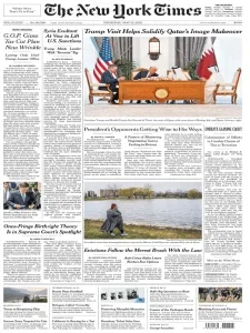 纽约时报免费下载 The New York Times 2025年5月15日