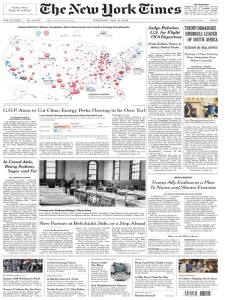 纽约时报免费下载 The New York Times 2025年5月22日