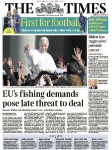 泰晤士报PDF免费下载 The Times PDF 2025年5月18日