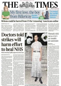 泰晤士报PDF免费下载 The Times PDF 2025年5月29日