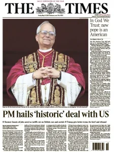 泰晤士报PDF免费下载 The Times PDF 2025年5月9日