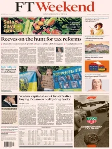 金融时报PDF免费下载 Financial Times PDF 2025年8月16日