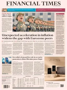 金融时报PDF免费下载 Financial Times PDF 2025年8月21日