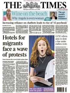 泰晤士报PDF免费下载 The Times PDF 2025年8月22日