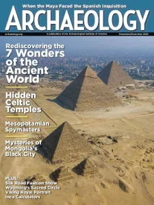Archaeology - November/December 2025 1 Archaeology - November/December 2025