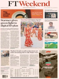 金融时报PDF免费下载 Financial Times PDF 2025年9月20日