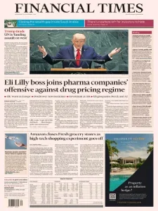 金融时报PDF免费下载 Financial Times PDF 2025年9月24日