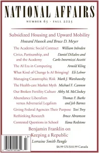 国家事务杂志PDF下载 National Affairs 2025年秋季刊