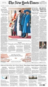 纽约时报免费下载 The New York Times 2025年9月18日