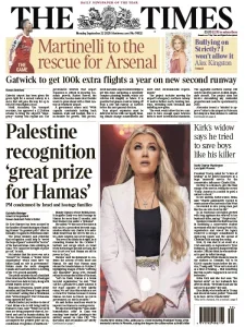 泰晤士报PDF免费下载 The Times PDF 2025年9月22日