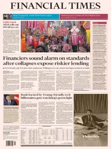 金融时报PDF免费下载 Financial Times PDF 2025年10月16日