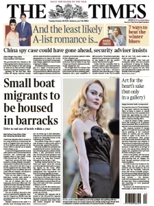 泰晤士报PDF免费下载 The Times PDF 2025年10月28日