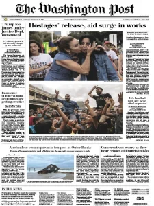 华盛顿邮报PDF免费下载 The Washington Post 2025年10月10日