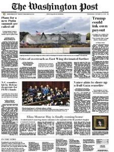 华盛顿邮报PDF免费下载 The Washington Post 2025年10月22日