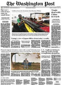 华盛顿邮报PDF免费下载 The Washington Post 2025年10月27日