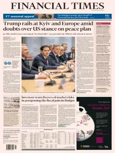 金融时报PDF免费下载 Financial Times PDF 2025年11月23日