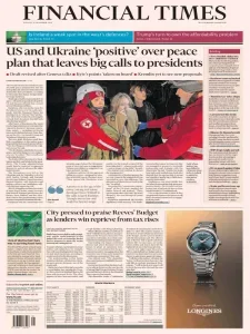 金融时报PDF免费下载 Financial Times PDF 2025年11月25日