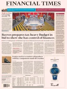 金融时报PDF免费下载 Financial Times PDF 2025年11月26日