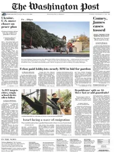 华盛顿邮报PDF免费下载 The Washington Post 2025年11月25日