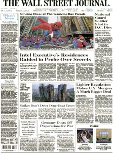 华尔街日报pdf免费下载 The Wall Street Journal 2025年11月28日