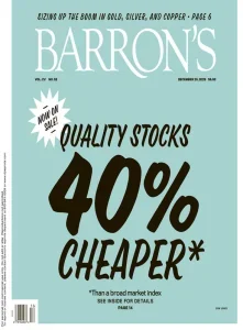 巴伦周刊PDF下载 Barron's Magazine 2025年12月29日刊