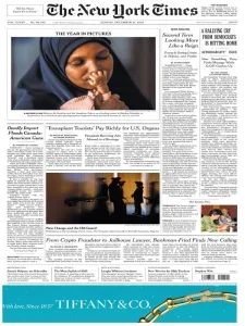 纽约时报免费下载 The New York Times 2025年12月21日
