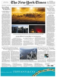 纽约时报免费下载 The New York Times 2025年12月7日