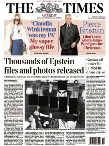 泰晤士报PDF免费下载 The Times PDF 2025年12月20日