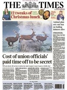 泰晤士报PDF免费下载 The Times PDF 2025年12月23日