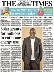 泰晤士报PDF免费下载 The Times PDF 2025年12月30日