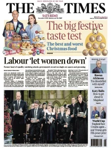 泰晤士报PDF免费下载 The Times PDF 2025年12月6日