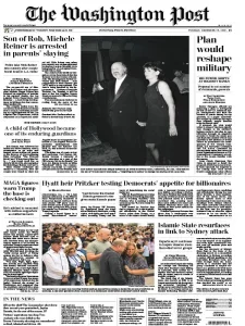 华盛顿邮报PDF免费下载 The Washington Post 2025年12月16日