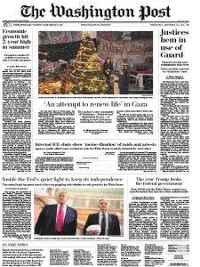 华盛顿邮报PDF免费下载 The Washington Post 2025年12月24日