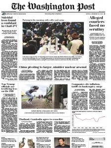 华盛顿邮报PDF免费下载 The Washington Post 2025年12月28日