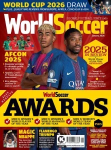 世界足球杂志PDF下载 World Soccer 2026年1月刊