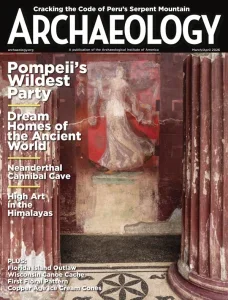 考古杂志PDF Archaeology 2026年3/4月刊:庞贝古城的狂野派对与古代梦想家园 1 考古杂志