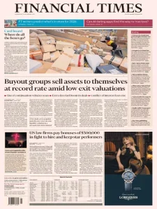 金融时报PDF免费下载 Financial Times PDF 2025年12月31日