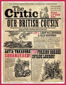 批评家杂志PDF The Critic 2026年2月刊:大西洋彼岸的审视与英式讽刺剧 3 The Critic