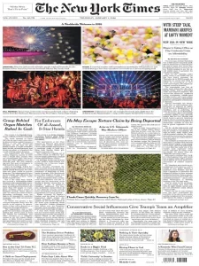 纽约时报免费下载 The New York Times 2026年1月1日