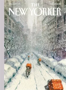 纽约客杂志PDF The New Yorker 2026年2月2日刊:风雪中的外卖骑手与都市温 2 The New Yorker