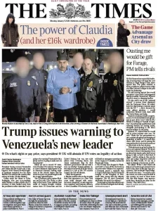 泰晤士报PDF免费下载 The Times PDF 2026年1月5日